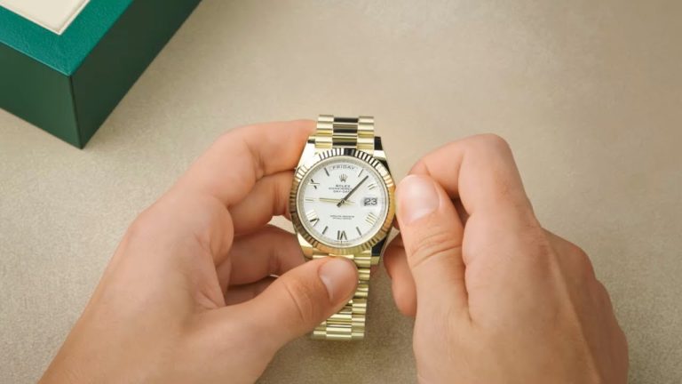 Easy methods to Set a Rolex Oyster Perpetual Day-Date Watch?