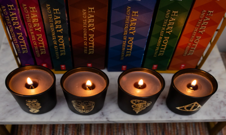 An Enchanting Set Of Candles Impressed By Harry Potter’s Spell